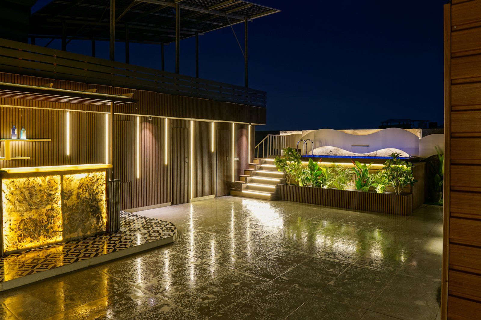 Punjabi Bagh rooftop project