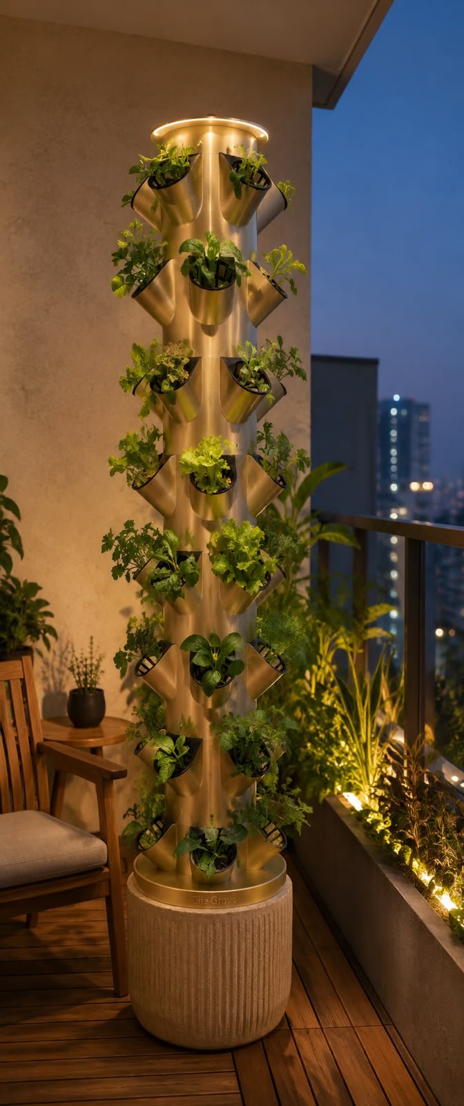 The Grove tower in a balcony setting